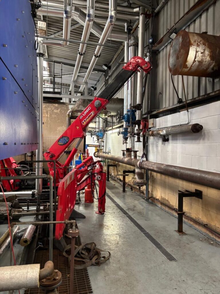 AB Steam Header - Removal of non compliant header